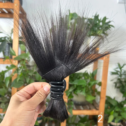 Bowknot Claw Clip Hair Bun – Synthetic Clip-In Hair Extensions for Women’s Daily Use