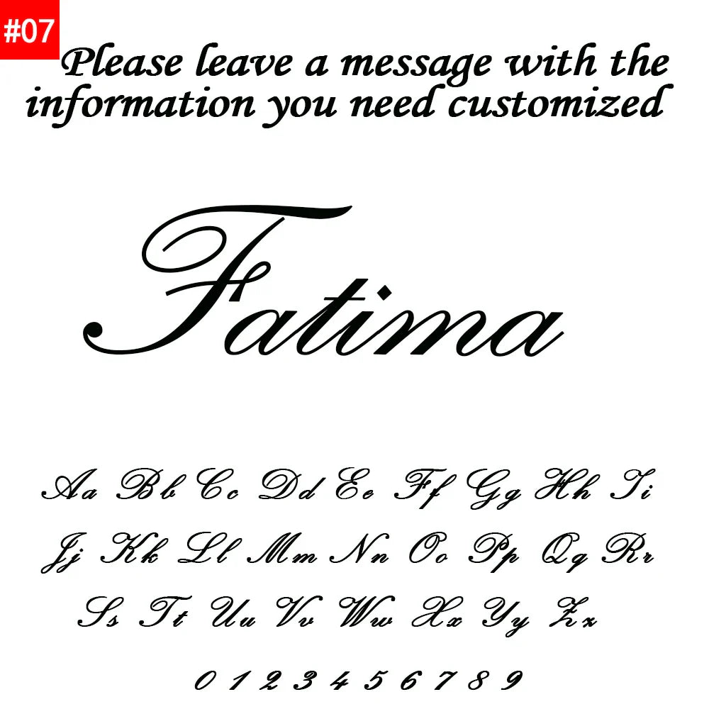 Customized Name Letter Necklace – Personalized Stainless Steel Pendant, Simple Clavicle Chain for Women, Valentine's Day Gift
