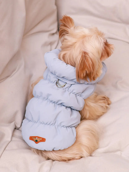 Dog Jacket for Autumn/Winter - 3-Layer Thick Warm Pet Coat for Small to Medium Dogs