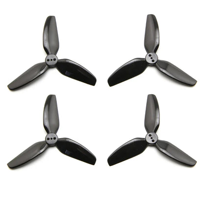 2 Pairs HQProp T3X3X3 3030 3-Blade Propellers – CW & CCW for RC FPV Freestyle 3" Toothpick & Cinewhoop Ducted Drones