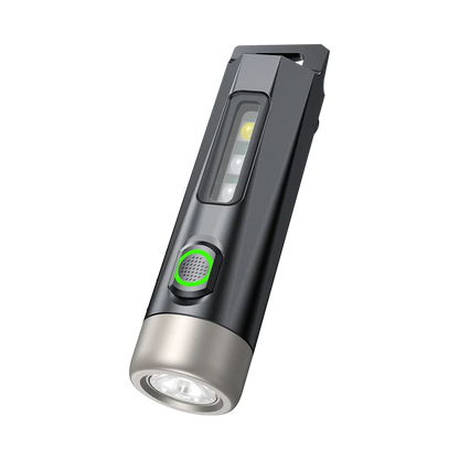 PHILIPS 2025 SFL1121 Mini EDC LED Flashlight – Rechargeable Keychain Torch for Camping, Hiking & Self-Defense