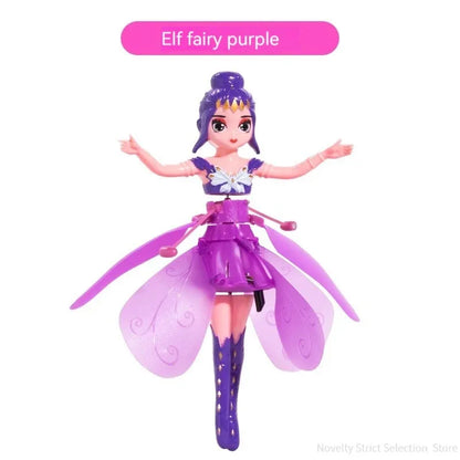 Rotating Luminous Helicopter Doll Toy — Gesture Control Flying Dancing Plane for Kids