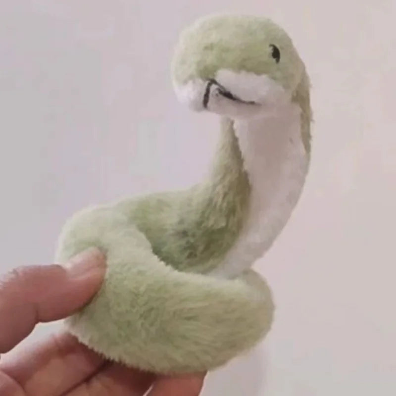 2025 Year of the Snake Plush Toy – Creative Mascot Doll with Textured Design Birthday Gift