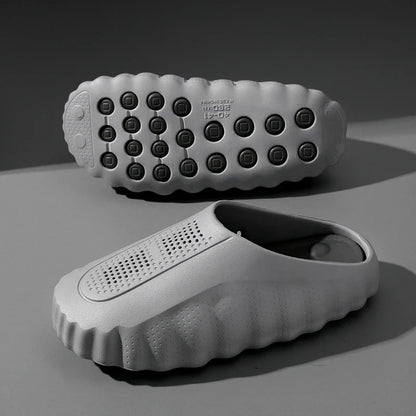 Men’s & Women’s EVA Toe Massage Slippers - Lightweight Casual Beach Shoes for Outdoor Summer Comfort