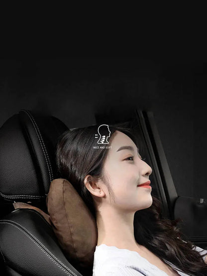 Top Quality Car Headrest Neck Support: Soft Universal Adjustable Seat Pillow - Maybach Design S Class Neck Rest Cushion