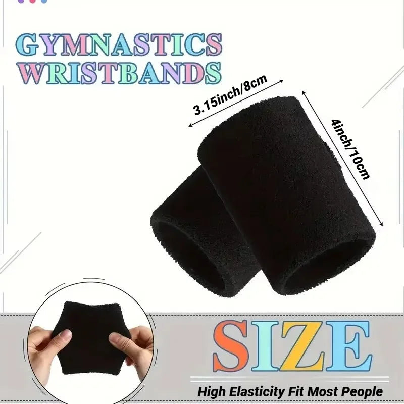 8×10CM Sports Wristbands – Tennis, Basketball & Volleyball Sweat Bands, Fitness Wrist Guard Wraps