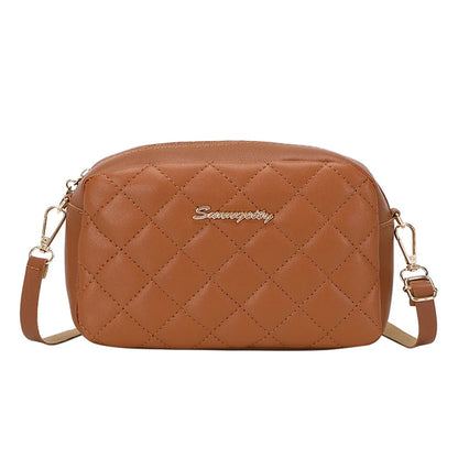2024 Tassel Small Messenger Bag for Women - Trendy Embroidery Camera Shoulder Bag with Chain Crossbody Style