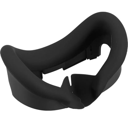 Silicone VR Face Mask for Meta Quest 3 — Sweatproof, Lightproof Facial Interface Cushion, VR Accessories