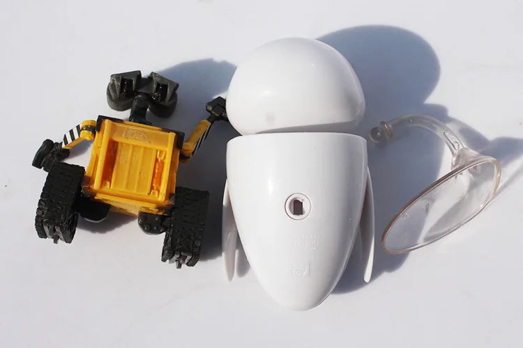 Disney Pixar Wall-E & Eva Action Figures – PVC Robot Toy Collectible for Kids Birthday Gift