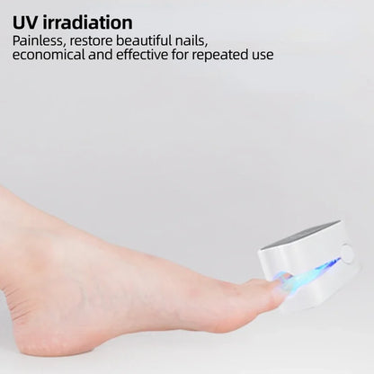 Nail Care UV Light Device - Hand & Foot Lamp with Blue Light and Essential Oil Light Treatment