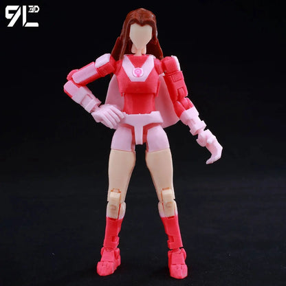 3D Printed Invincible 2.0 Superheroes Action Figures – Multi-Jointed Anime Toy Model Ornaments Gifts