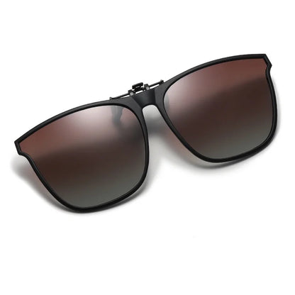 Polarized Clip-On Myopia Glasses – Night Vision Driving Goggles UV Resistant Outdoor Sunglasses