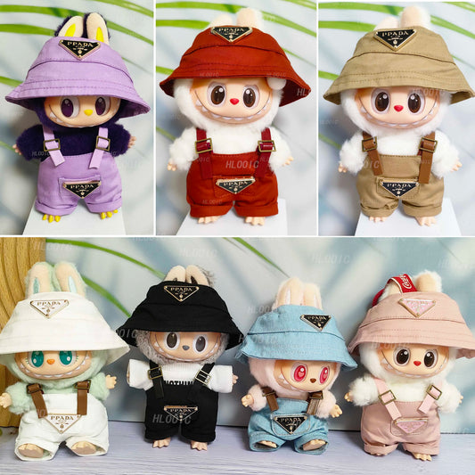 15cm & 17cm Labubu Clothes for Labubu V1/V2 Dolls – Doll Accessories Outfit