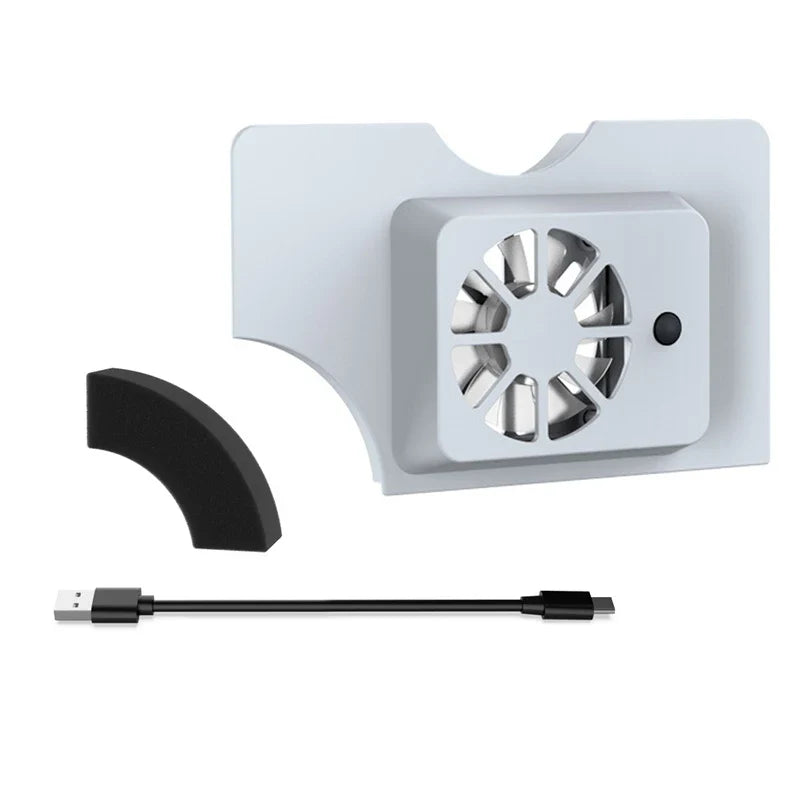 Nintendo Switch/OLED Dock Cooling Fan — LED USB Console Cooler Accessory for Original Dock Stand