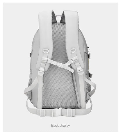 Outdoor Travel Backpack – Large Capacity Sports & Camping Knapsack for Men & Women, Laptop Bag with Shoes Pocket
