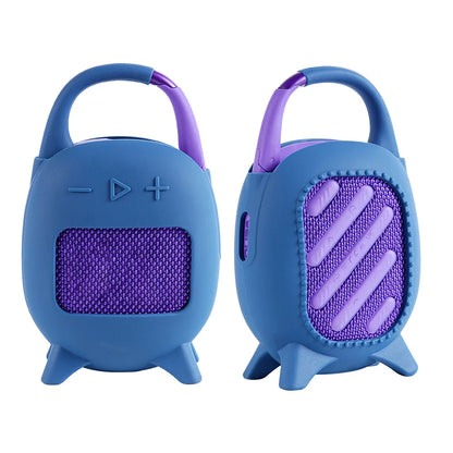 Silicone Protective Case for JBL Clip 5 – Shockproof, Dustproof Carrying Cover with Stand-Up Design for Portable Bluetooth Speaker