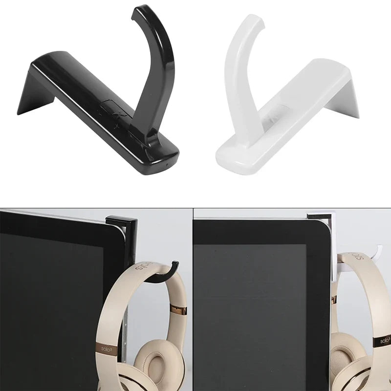 Upgrade Your Workspace with the New Headphone Holder Hanger for PC Monitor - Available in 2 Colors!