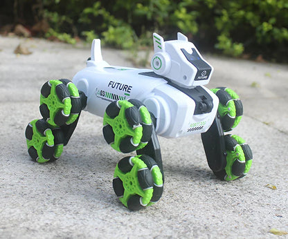 2.4G Remote Control Robot Dog – 360° Drift Stunt RC Car Toy for Kids M765-53