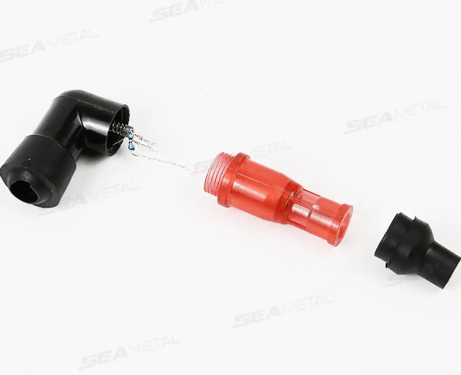 BLALION Universal Motorcycle Spark Plug Cap – 90° Flash Ignition Cap for Moto Engines