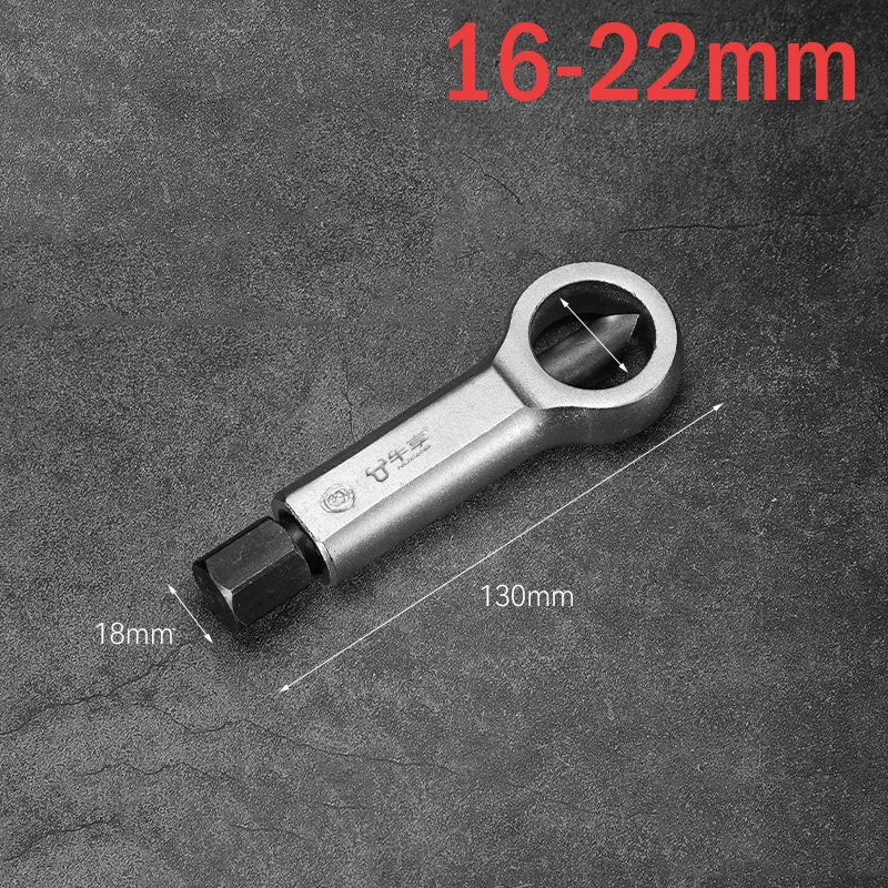 9-27mm Screw Removal Tool - Professional Steel Nut Splitter Kit, Separator & Breaker for Rusty Nuts, Durable Manual Hand Tool
