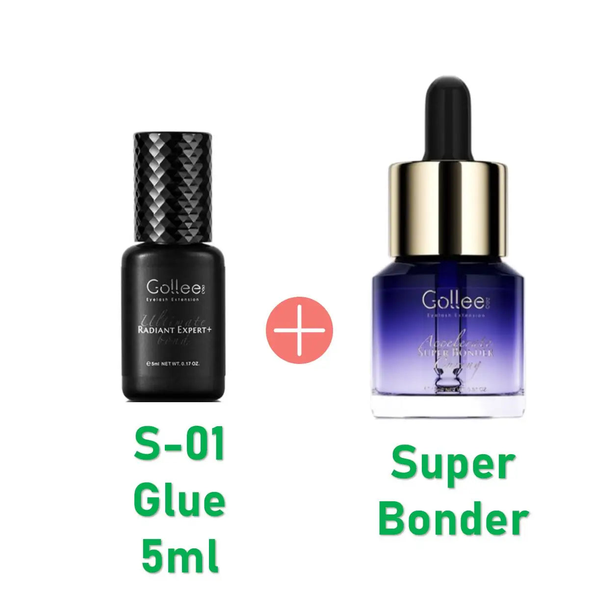 Gollee 0.5s Fast-Drying Eyelash Extension Glue – Waterproof Professional Adhesive for Salon Lashes