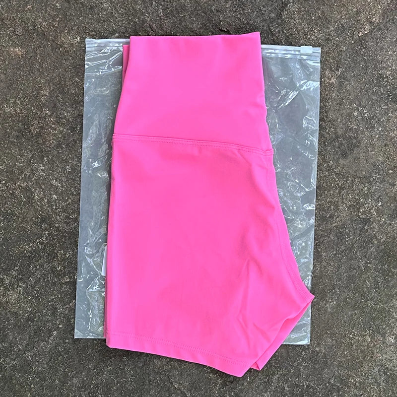 Women’s High Waist Yoga Shorts - Slim Fit Butt Lift Biker Shorts for Gym, Running, and Sports Workouts