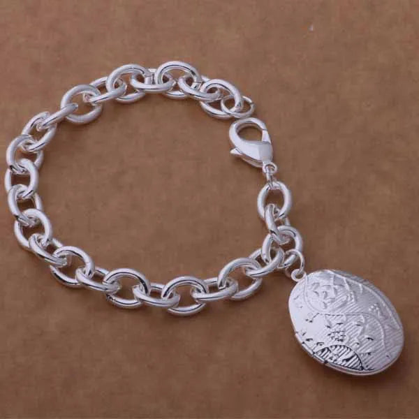 925 Sterling Silver Bead Bracelet – High-Quality Romantic Chain for Women, Fashion Jewelry Gift for Engagement, Party & Wedding