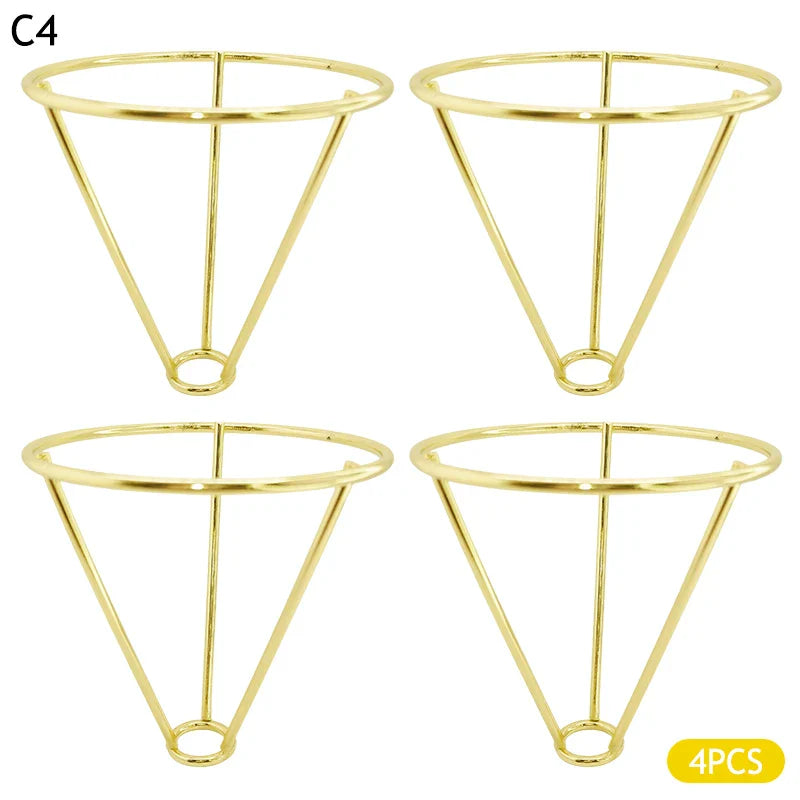 Avocado Seed Starter Vase Holder Set (1/2/4pcs) – Metal Triangle Growing Stand for Avocado, Carrot & Sweet Potato Propagation, Indoor Plant Rooting Kit