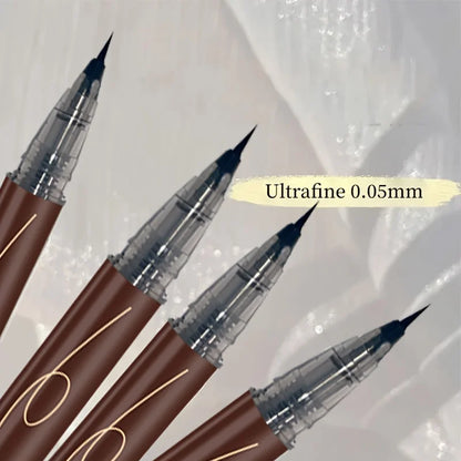 Ultra-Fine Waterproof Eyebrow Pencil & Sweat-Proof Liquid Eyeliner – Professional Dual-Purpose Durable Makeup Tool