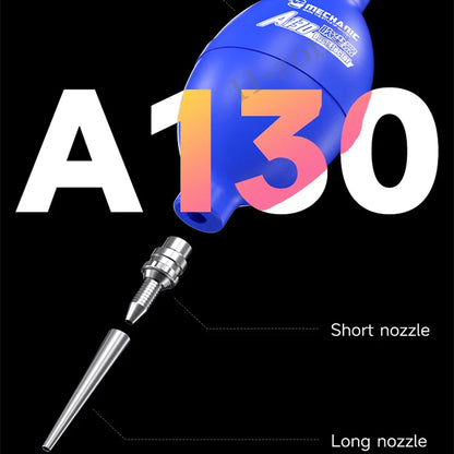 MECHANIC A130 2-in-1 Phone Repair Dust Cleaner — Air Blower Ball & Cleaning Pen for Phone, PCB, PC, Keyboard, Camera Lens