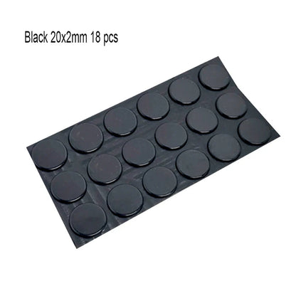 18–100PCS Self-Adhesive Silicone Door Stops – Cabinet Bumpers & Rubber Cushion Pads for Furniture Protection