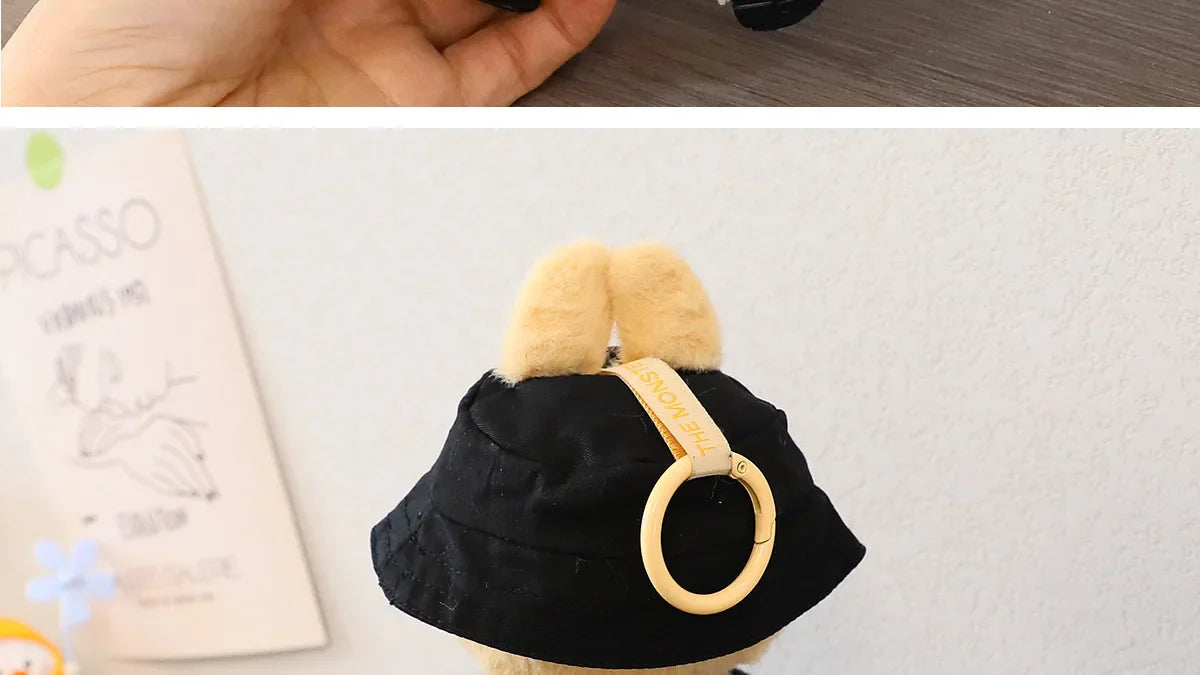 Labubu 15-17cm Blind Box Keychain Doll Outfit – Sweater & Glasses Accessory Set