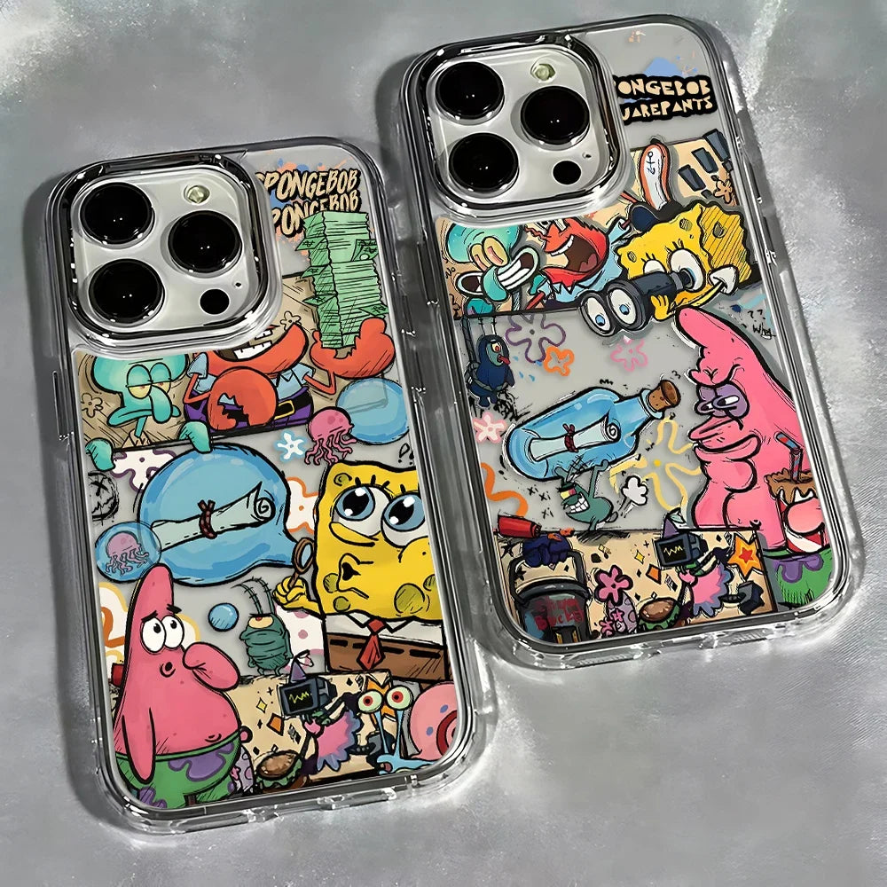 Funny Cartoon Phone Case - Soft Clear Protective Cover for iPhone 17, 16, 15, 14, 13 & More