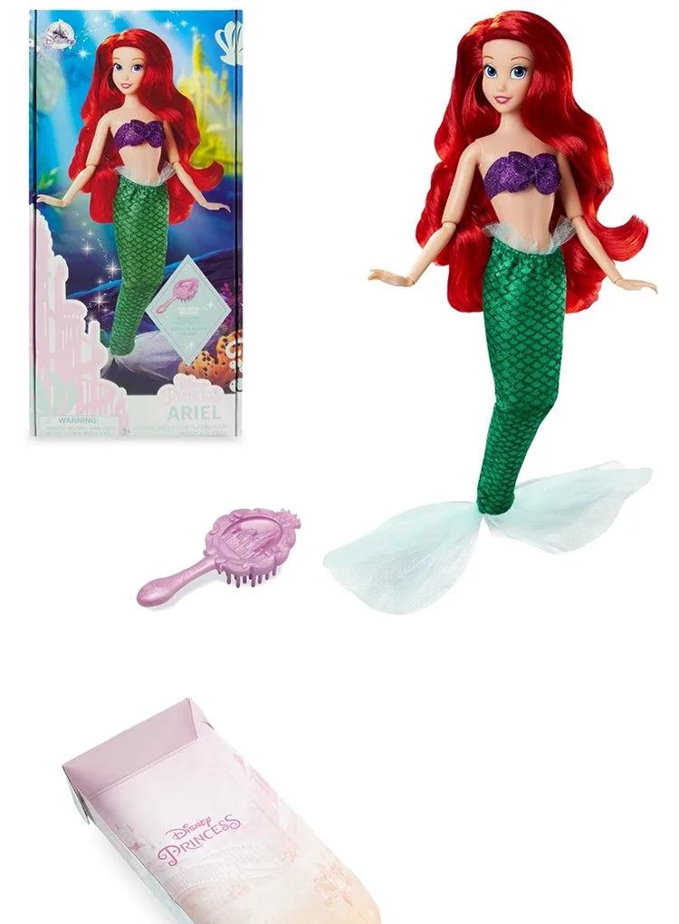 Disney Princess Frozen Elsa & Anna Classic Dolls – Anime Action Dress-Up Toy for Girls’ Gift