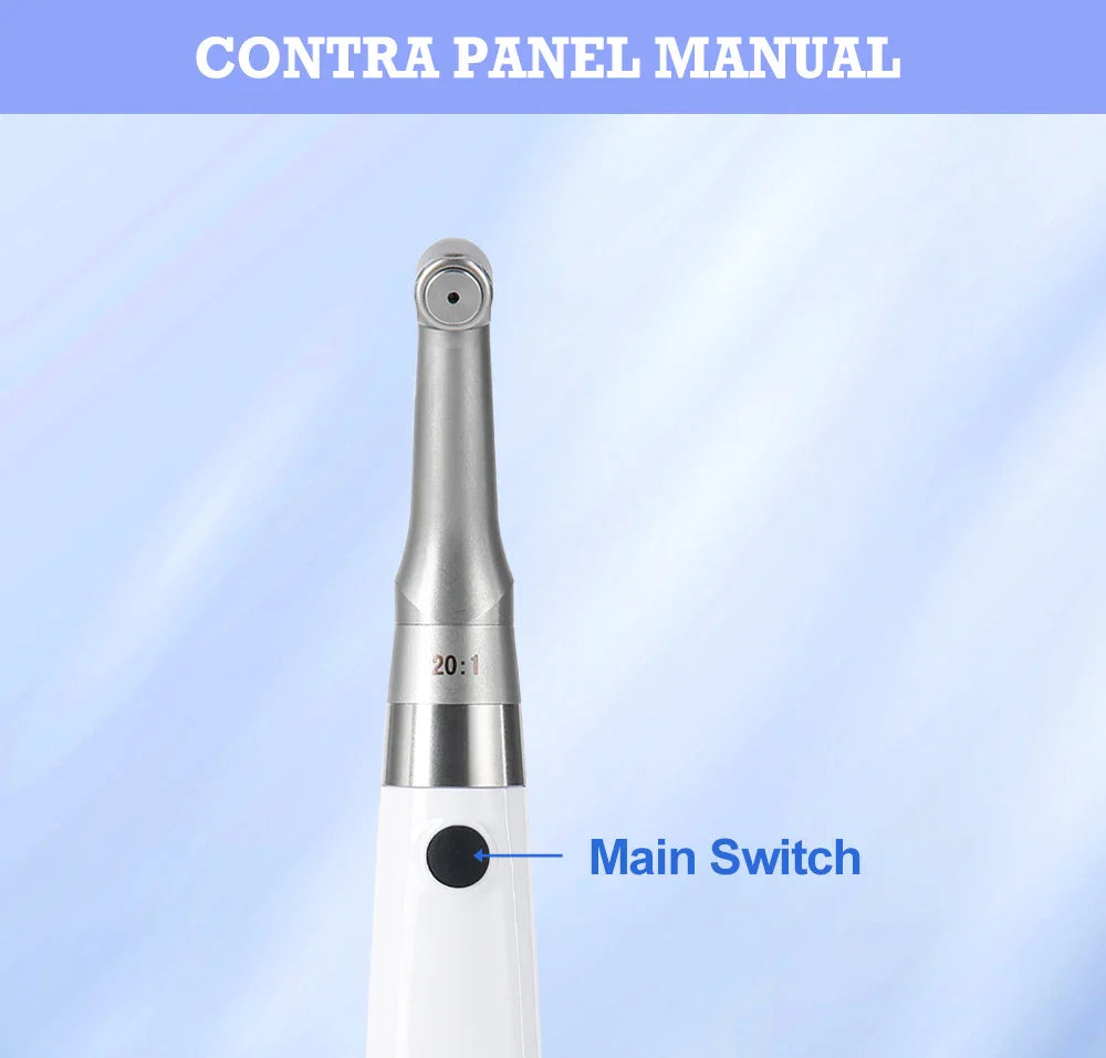 AZDENT Wireless Dental Implant Motor – Electric Torque Driver with 16 Screwdrivers & Contra Angle