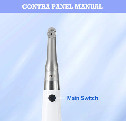 AZDENT Wireless Dental Implant Motor – Electric Torque Driver with 16 Screwdrivers & Contra Angle