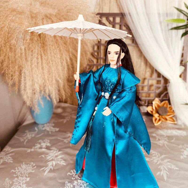 30cm 1/6 Prince Hero Man Doll – Chinese Ancient Costume Martial Arts Figure Desktop Decor Gift