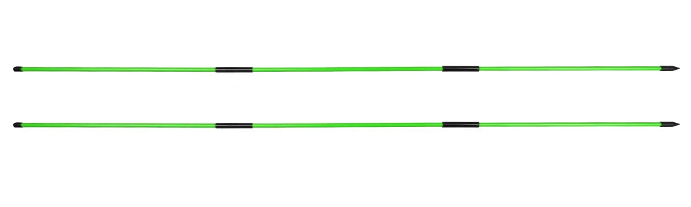 6 Colors Golf Alignment Sticks – Collapsible Practice Rods for Putter Green & Swing Training Tools
