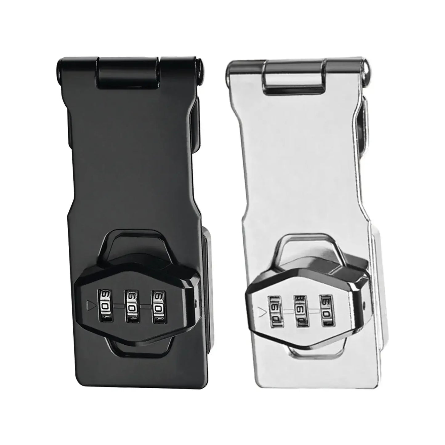 Keyless Mechanical Password Lock - Rotary Hasp Lock for Household, Garden, Interior, Mailbox, Bathroom, and Pet Doors
