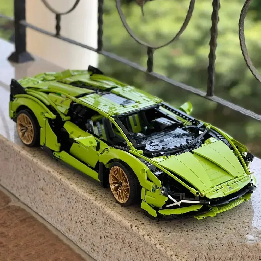 3696pcs Technical Building Blocks — Compatible MOC 42115 Sports Car Model for Adults & Boys