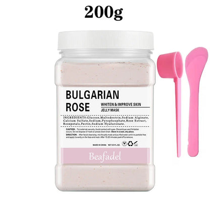 650g Rose Jelly Mask Powder – Peel-Off Hydroplastic Crystal Collagen Facial Mask for Face Care