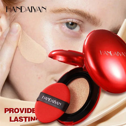 Air Cushion Foundation – Light Natural Moisturizing Concealer, Whitening, Oil-Control, Long-Lasting Base Makeup for Women (Korean Cosmetic)