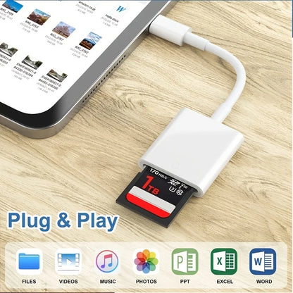 USB Type-C Card Reader to SD – Memory Converter for Huawei, Xiaomi, MacBook Pro/Air, Laptop & Phone