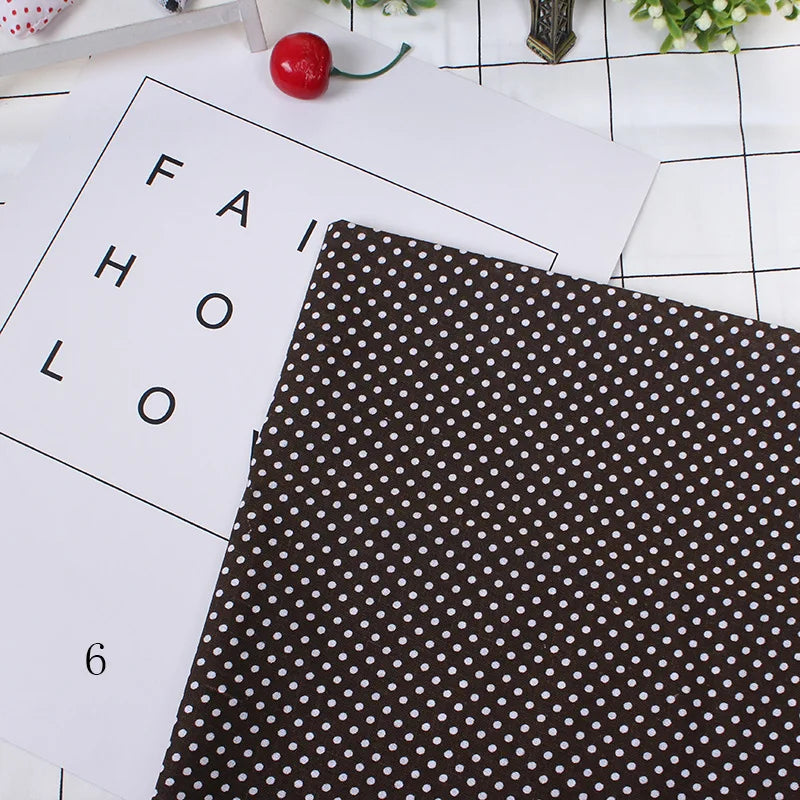 Printed Cotton Fabric Squares 25×25cm — Sewing, Quilting, Patchwork & DIY Handmade Craft Material