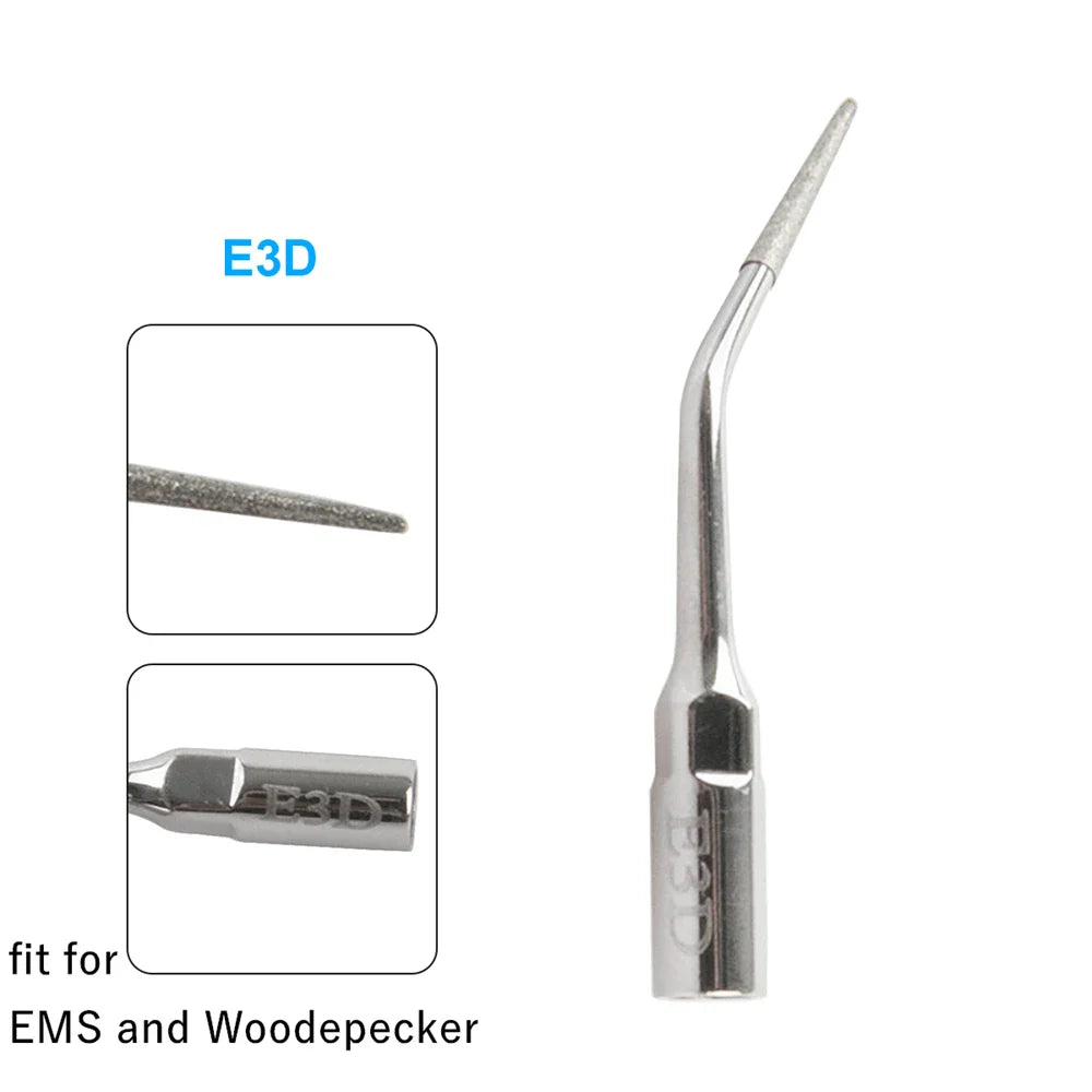 AZDENT Dental Ultrasonic Scaler Tips – Scaling, Periodontics, Endo, Perio Tips for EMS, Woodpecker, DTE, NSK, SATELEC Scalers