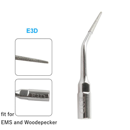 AZDENT Dental Ultrasonic Scaler Tips – Scaling, Periodontics, Endo, Perio Tips for EMS, Woodpecker, DTE, NSK, SATELEC Scalers