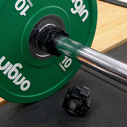 Quick Release Barbell Clamps | 25/50mm Spin-lock Collars for Weightlifting & Strength Training | Secure Weight Bar Clips