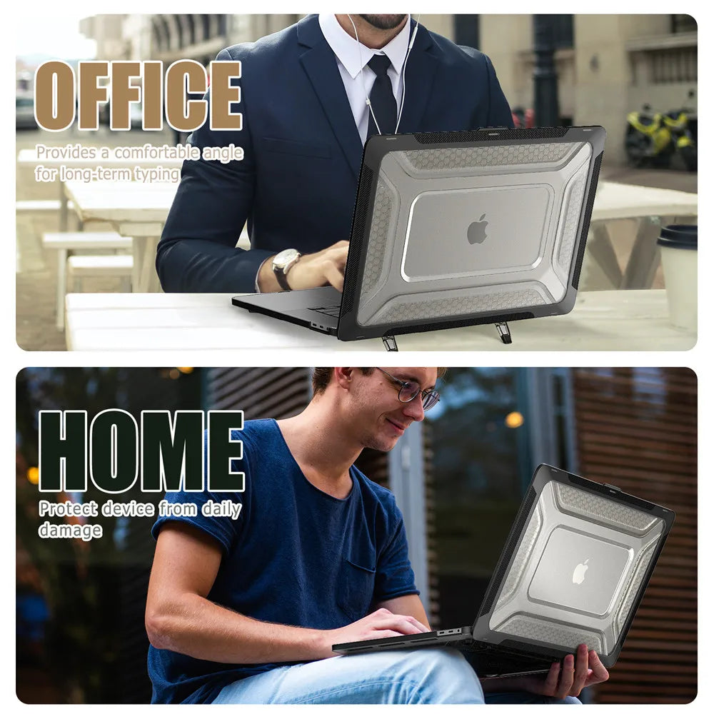 2023 New MacBook Laptop Case - Compatible with MacBook Pro 14, Air M2 13.6, Pro 16 and 13 - M1 M2 M3 Chip Protective Cover Accessories