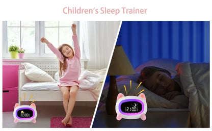 Kids Alarm Clock – OK to Wake Sleep Training Clock with Sound Machine, Birthday Gift for Boys & Girls