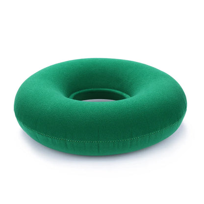 35cm Inflatable Hip Support Cushion – Medical Hemorrhoid Donut Seat Pad with Pump, Anti-Bedsore Round Massage Pillow